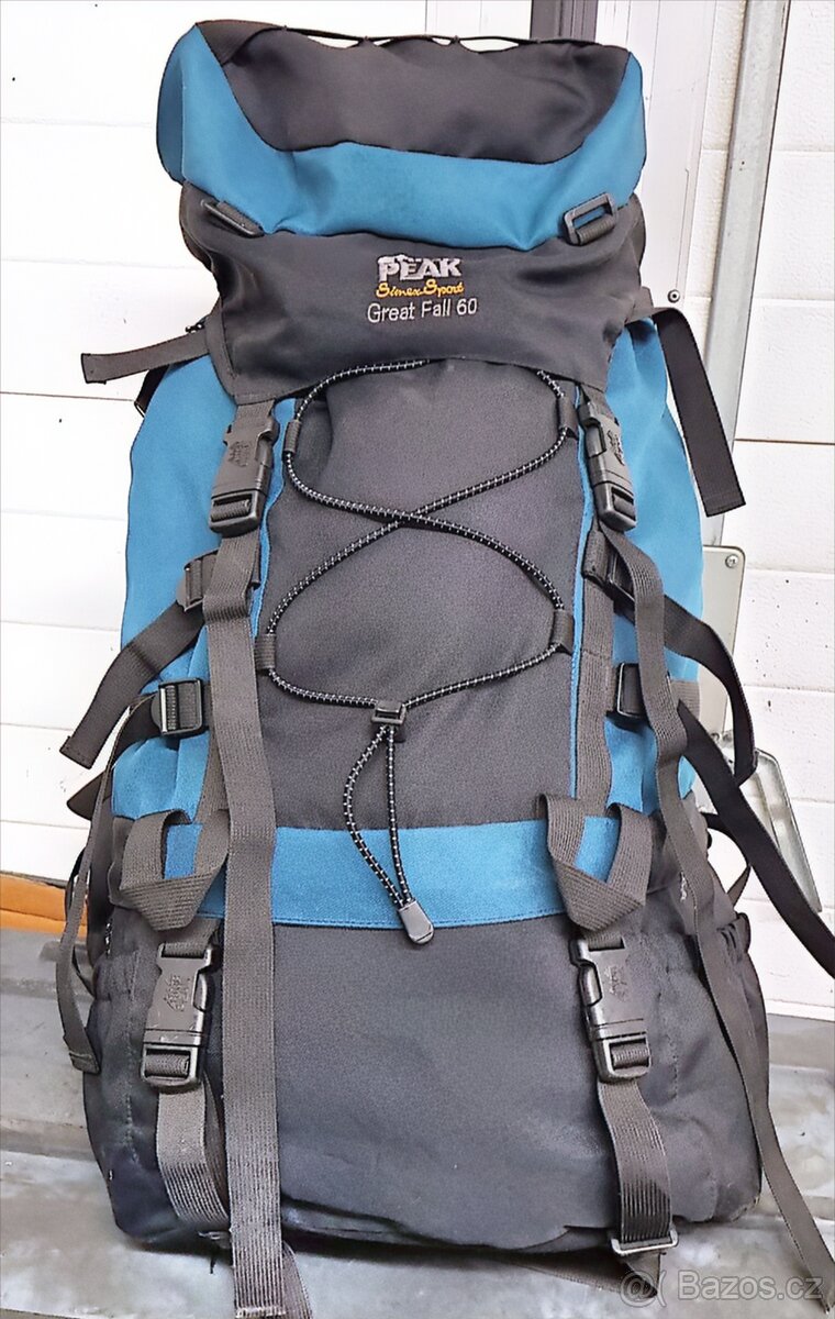 Turisticky batoh PEAK 60 litrů