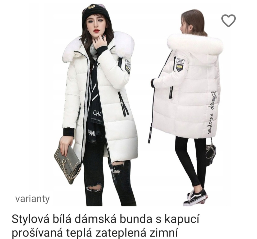 Dámská zimní bunda vel.S-M