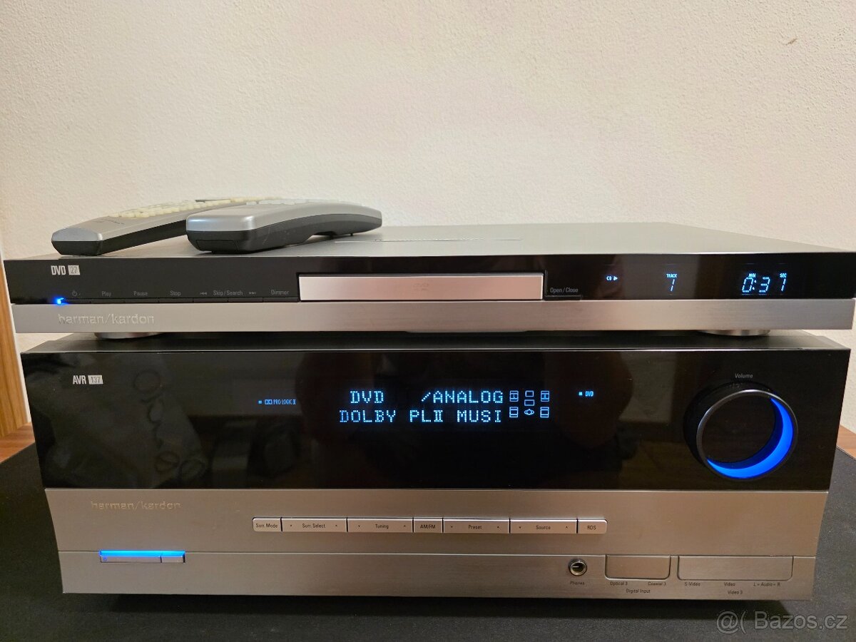 Harman/Kardon AVR 137 + Harman/Kardon DVD 27