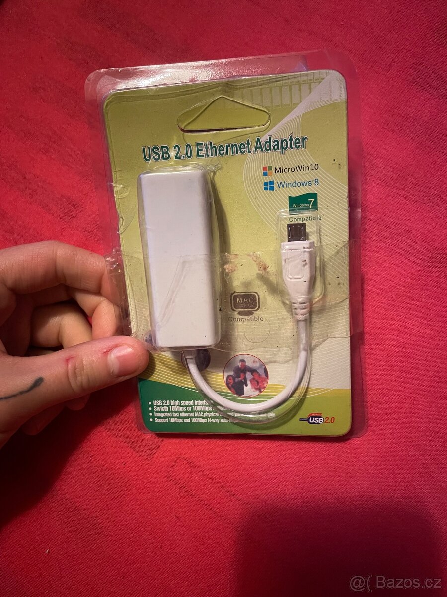 Erhernetovy usb kabel