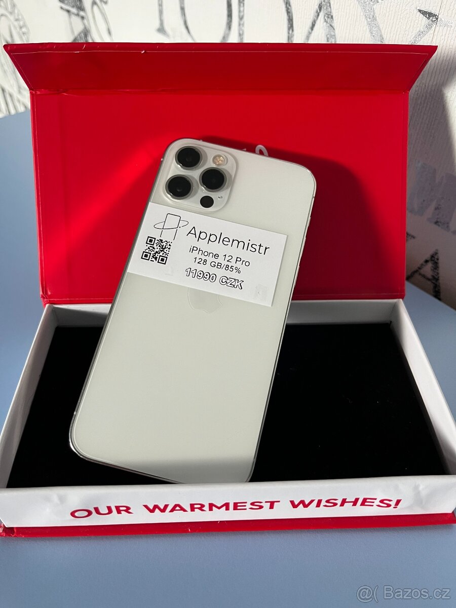 iPhone 12 Pro, bílá barva
