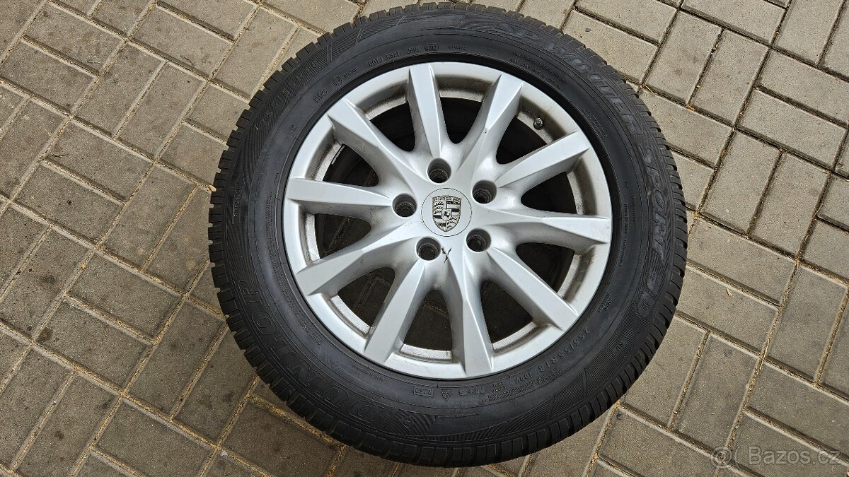 Zimní Sada Alu 5x130 255/55 R18 Porsche Cayenne BBS
