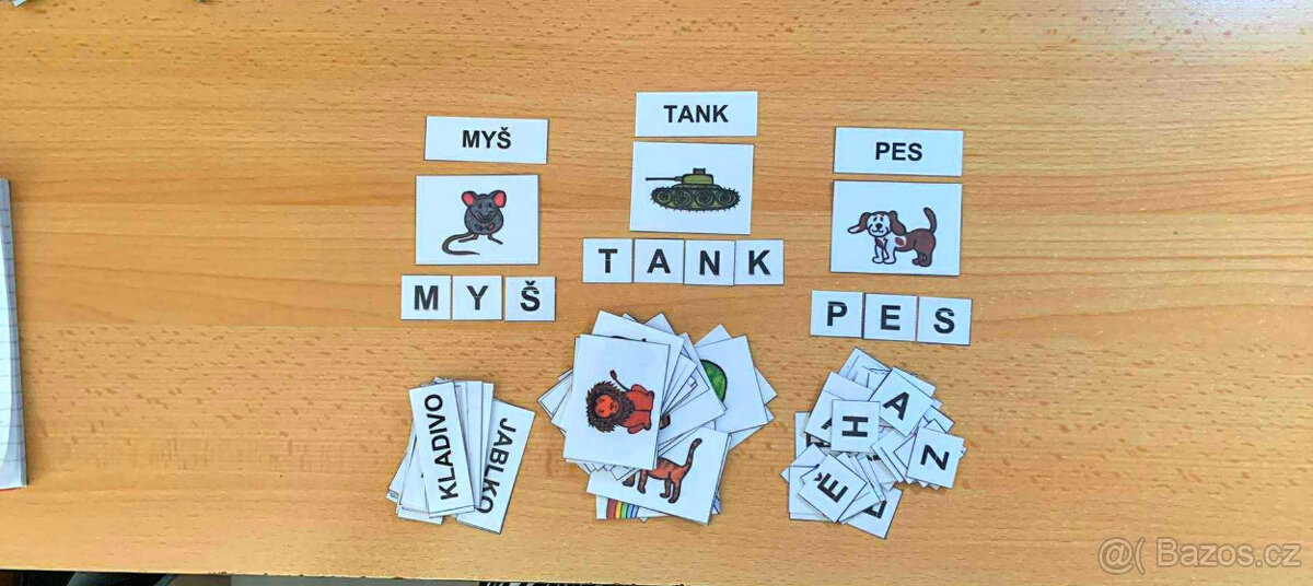 Skládání slov dle obrázku