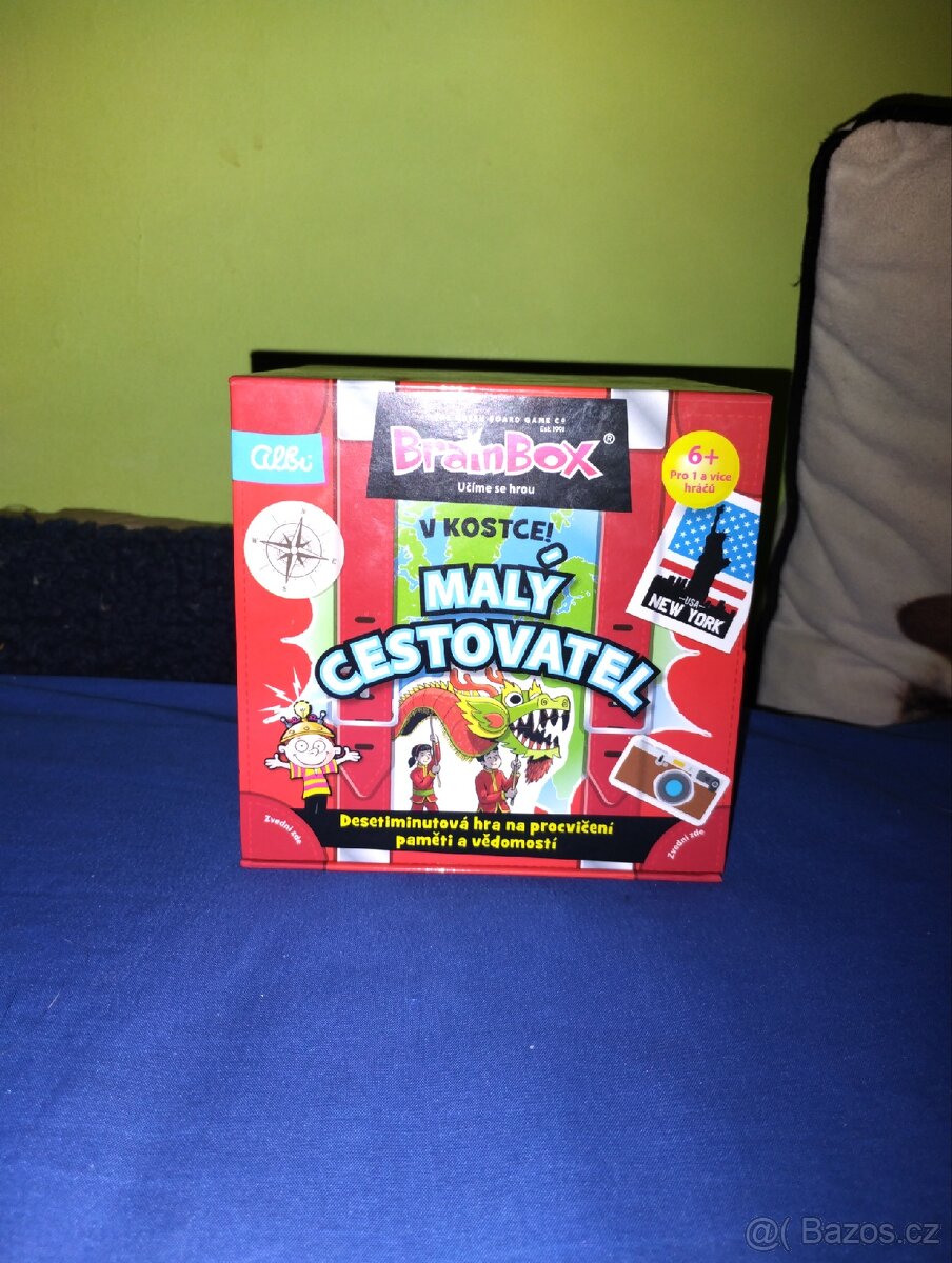 Brainbox malý cestovatel v kostce