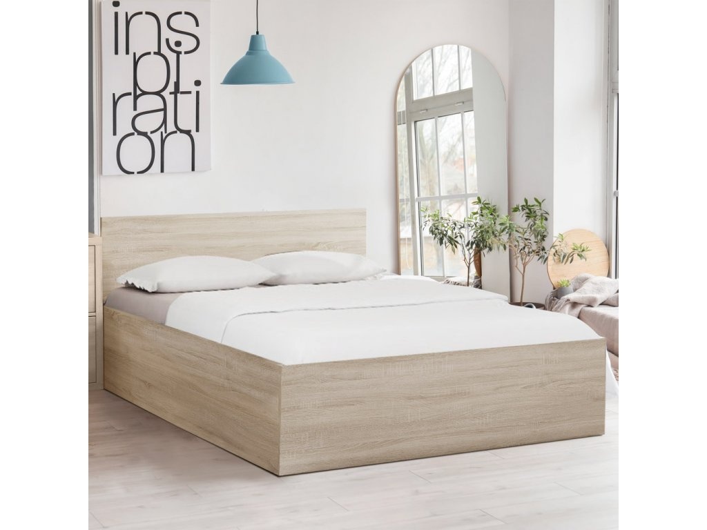 Postel sofia 180x200 dub sonoma