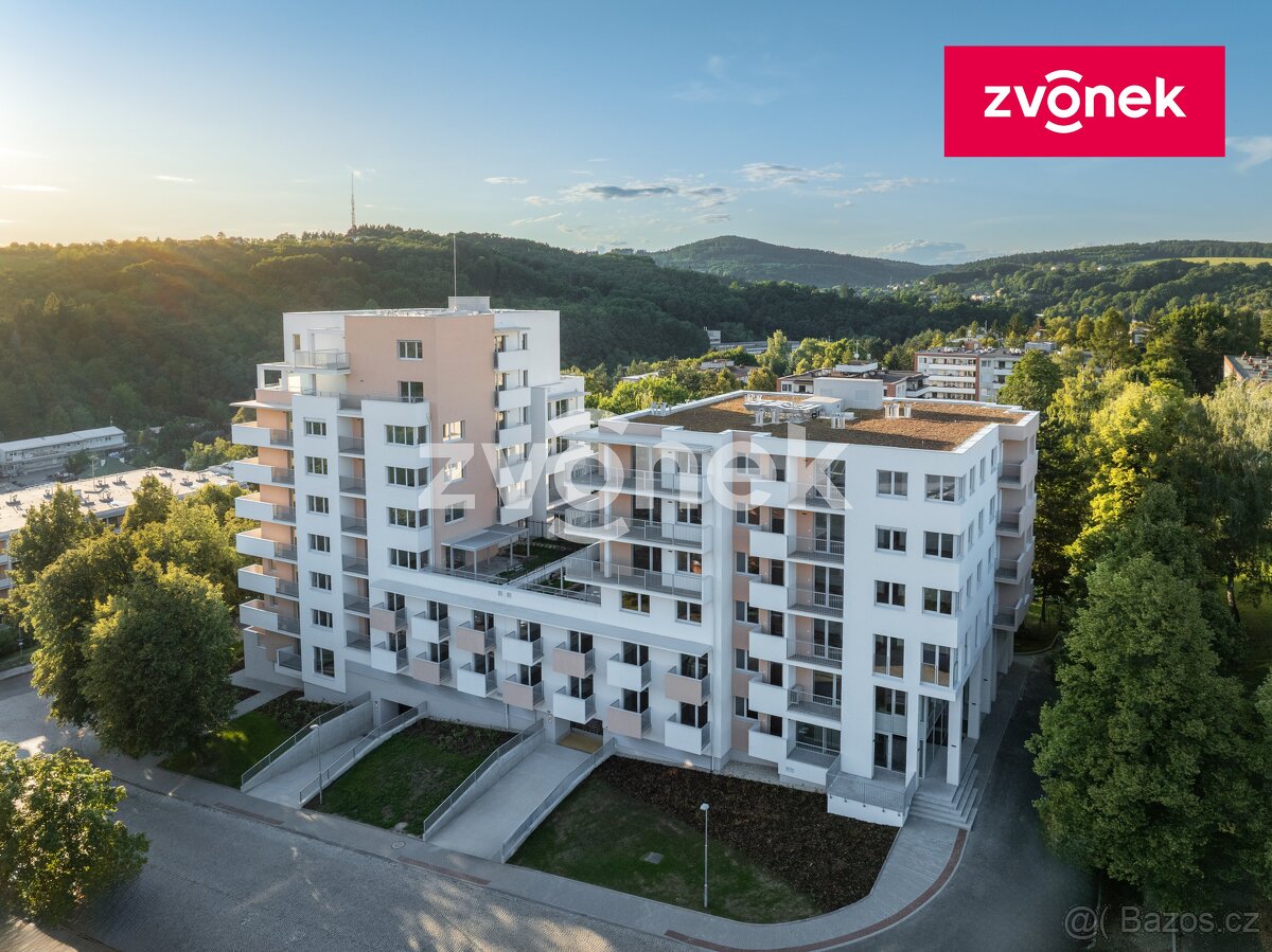 Nový byt 3+kk s terasou, Nad Stráněmi Zlín