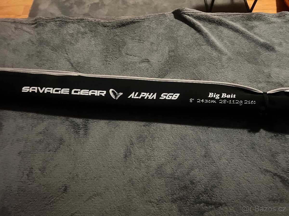 ⸻  Savage Gear Alpha SG8 Big Bait 8’ (243 cm) 28–112 g 2 dí