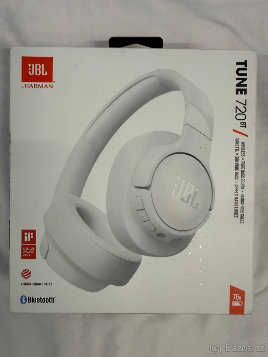 JBL Tune 720BT bílá