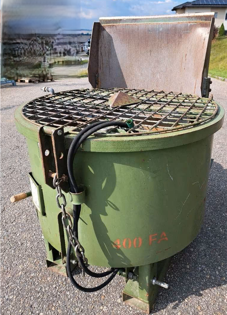 Míchačka na beton FLIEGL 0,4 m3 //SAMONAKLÁDACÍ//
