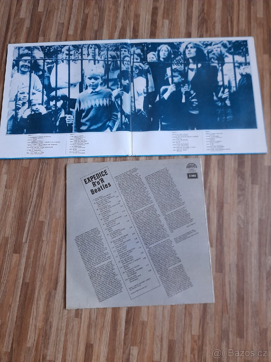 Lp desky Beatles 3×