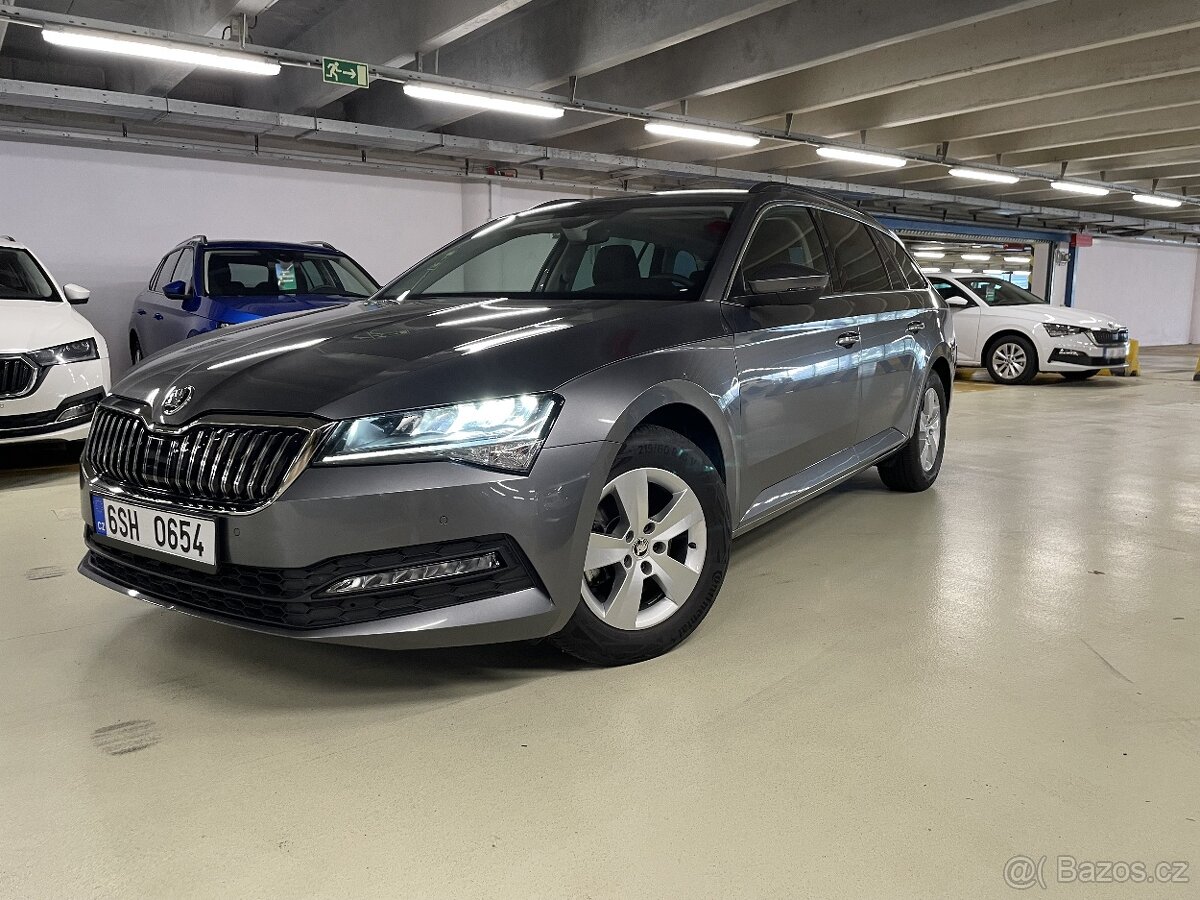 Škoda Superb Combi 2.0 TDi, 110 kW, DSG, Ambition, záruka