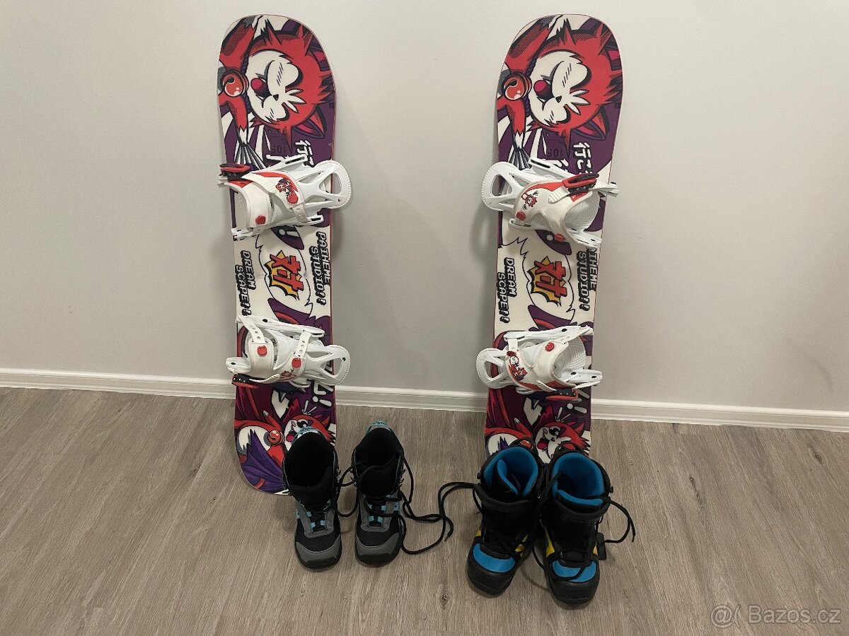 Dětský snowboard 105 cm