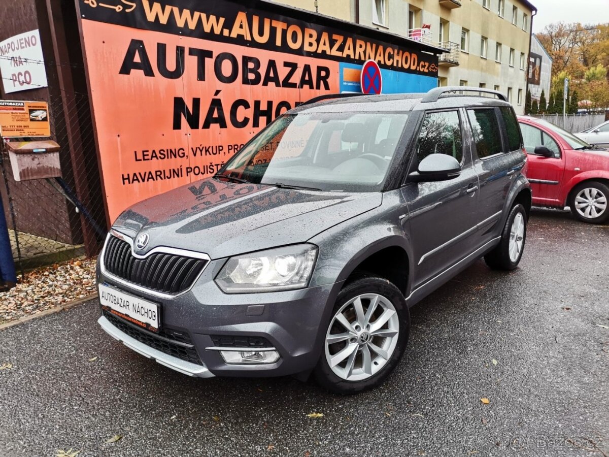 Škoda Yeti 2.0TDi 110kw 4x4 Drive Xenon