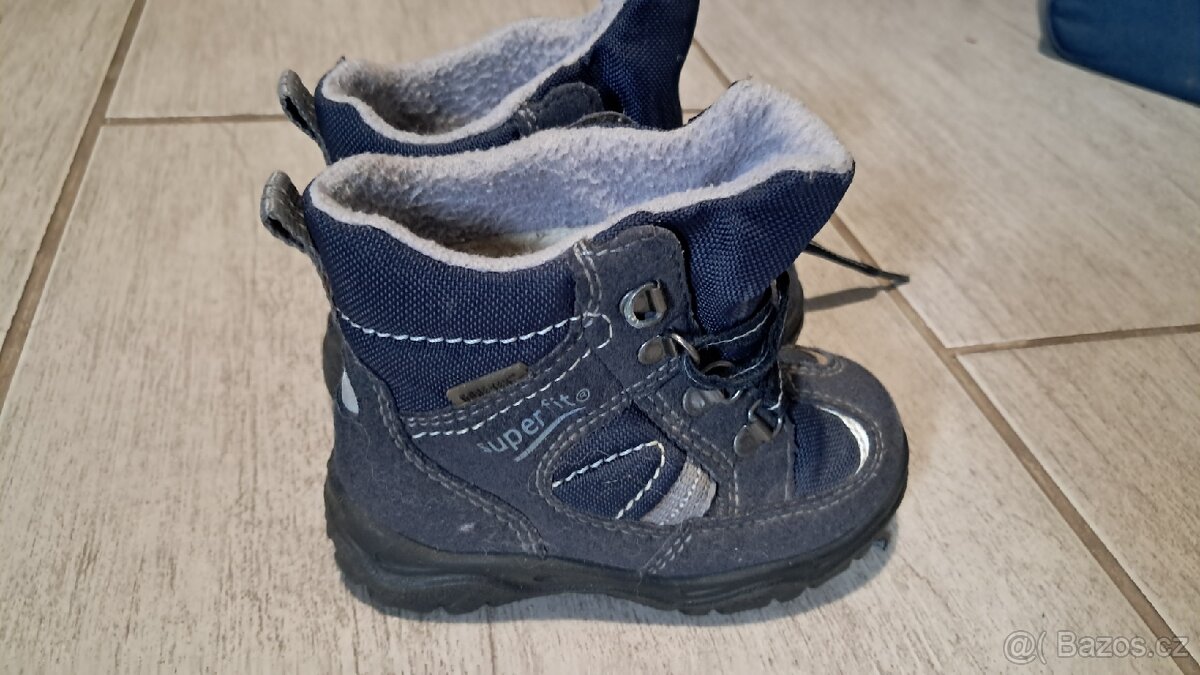 Dětské podzimní boty Superfit s Goretex v 21