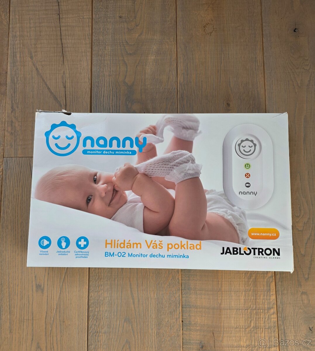 2x Nanny monitor dechu BM-02
