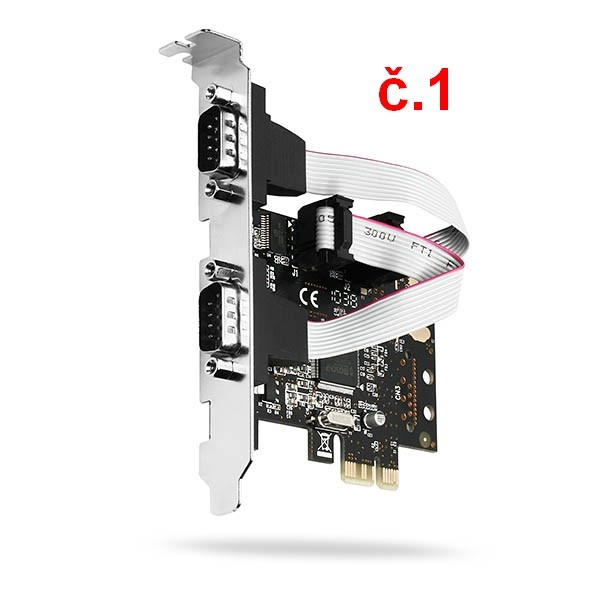 Řadiče serial RS-232/paralelní LPT,/USB/FireWire 1394/WiFi