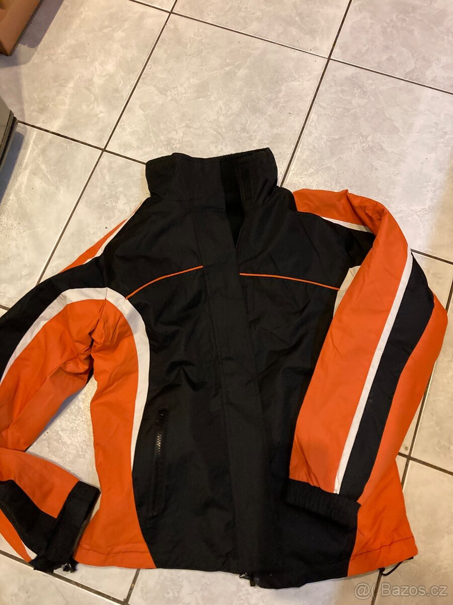 Dětská bunda zimní oboustranná cca 158/164