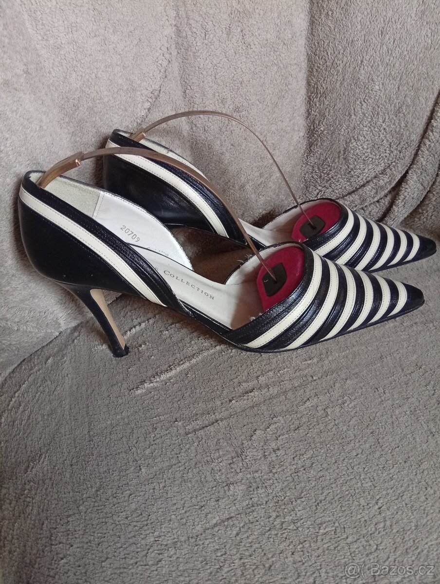 kožené lodičky vel.39/6