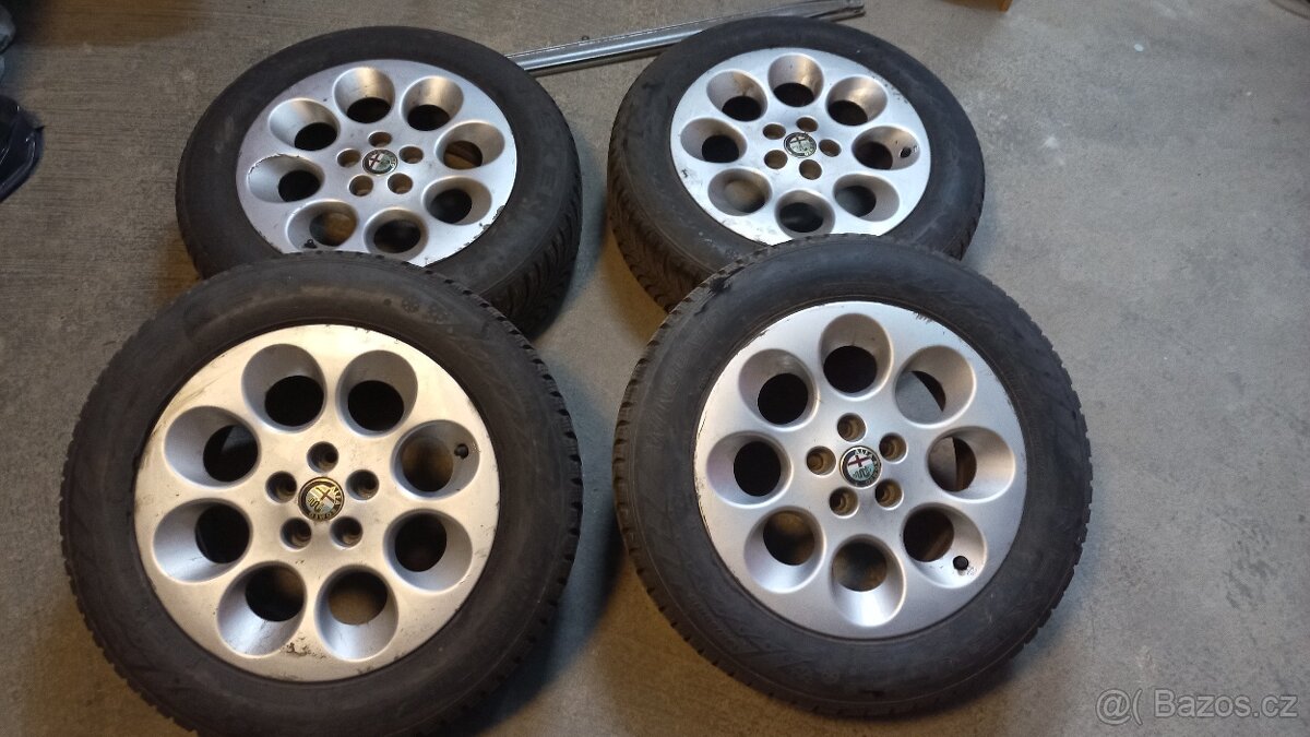 Alu Alfa Romeo 15" 5x98 zimní 195/60