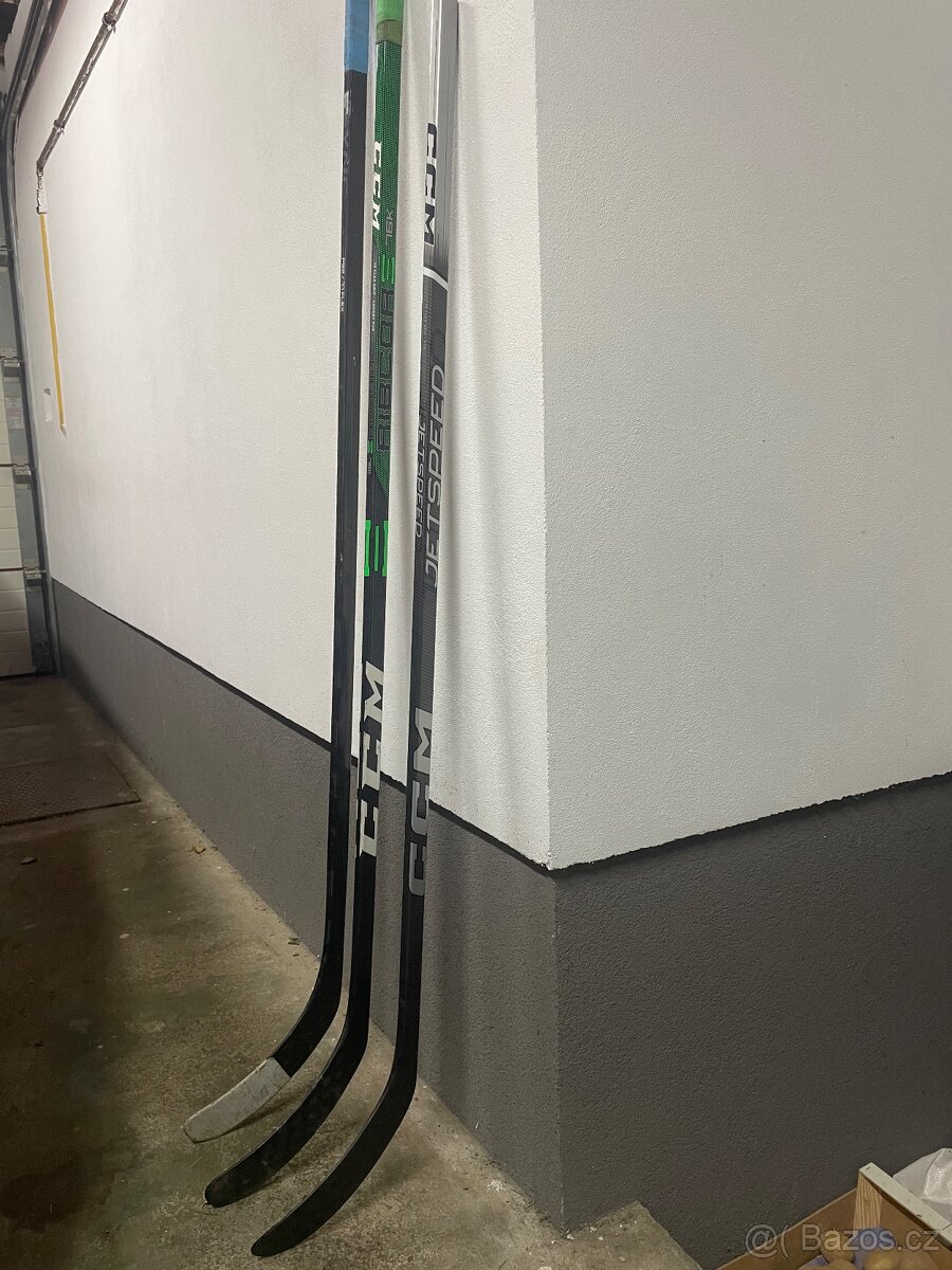 Prodám hokejky CCM, Bauer