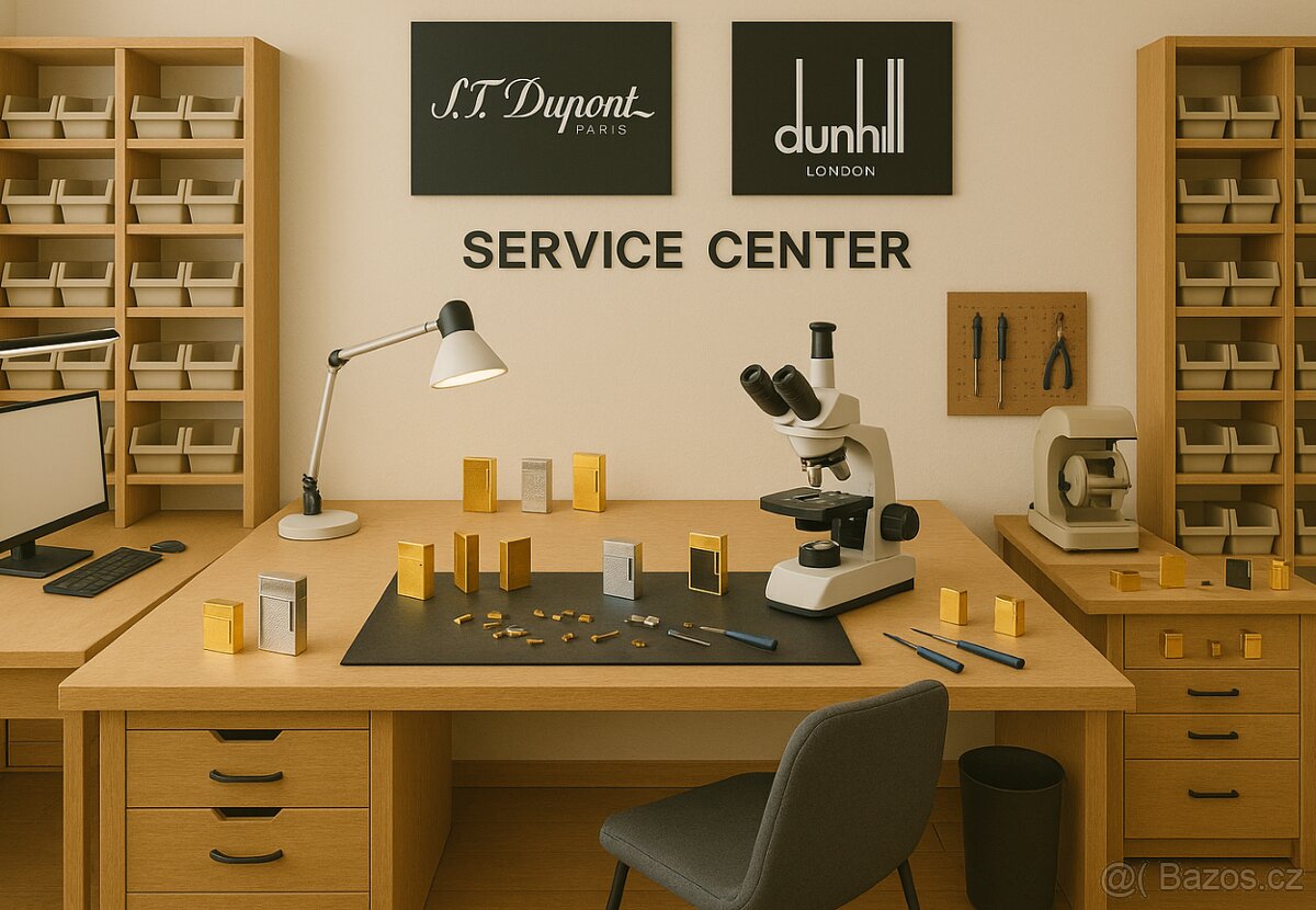 ⚙️ Servis Zapalovačů S.T.Dupont / Dunhill / Cartier
