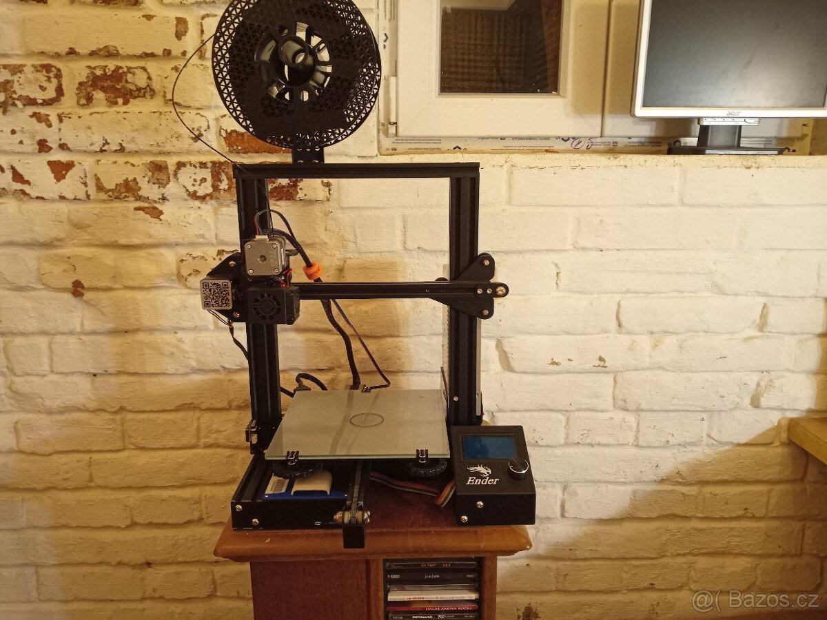 upgradovaná 3D tiskárna ender 3