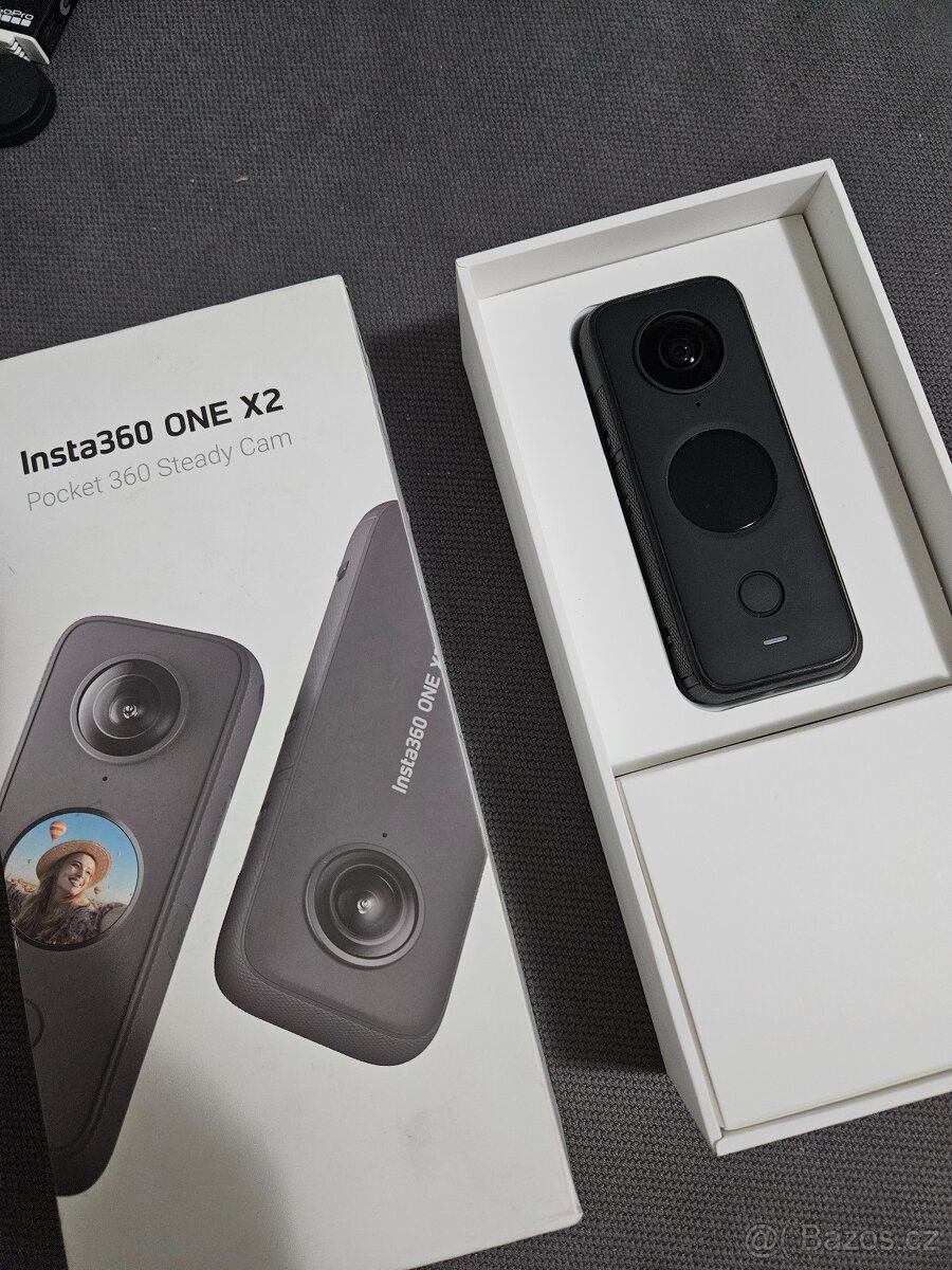 Insta360 ONE X2 – 360° kamera, plně funkční