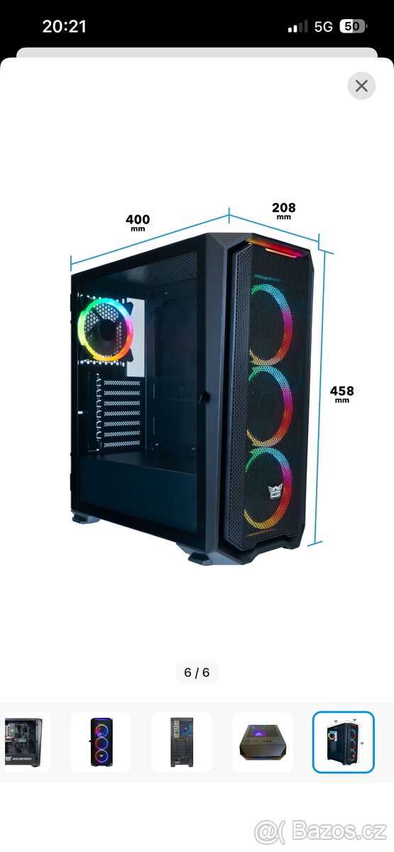 AlzaPC GameBox Prime - I5/RTX5060/32GB ram/1TB ssd