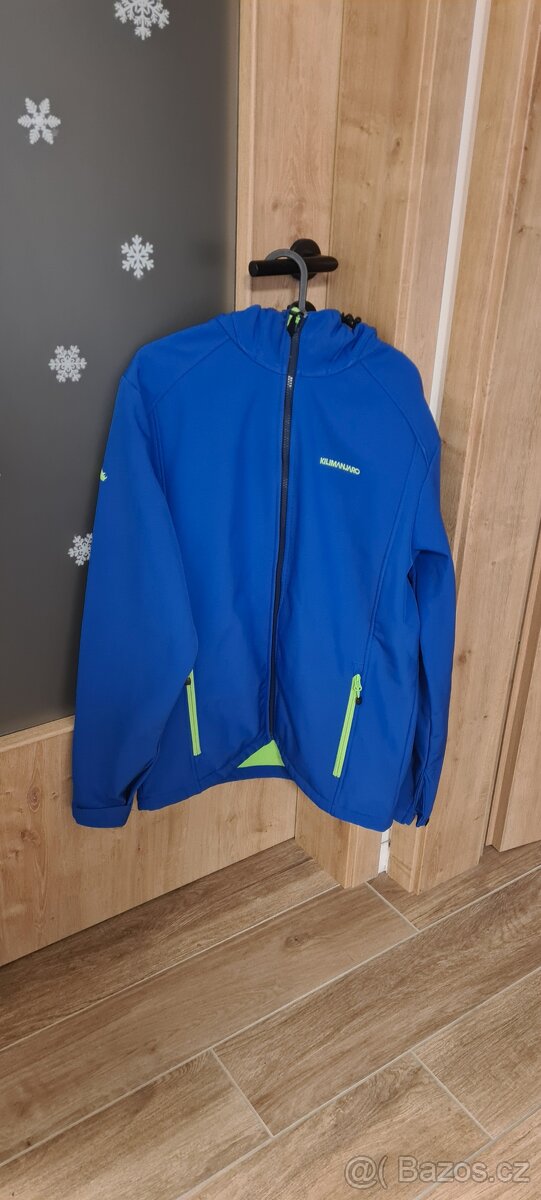 Modrá softshellová bunda Kilimanjaro