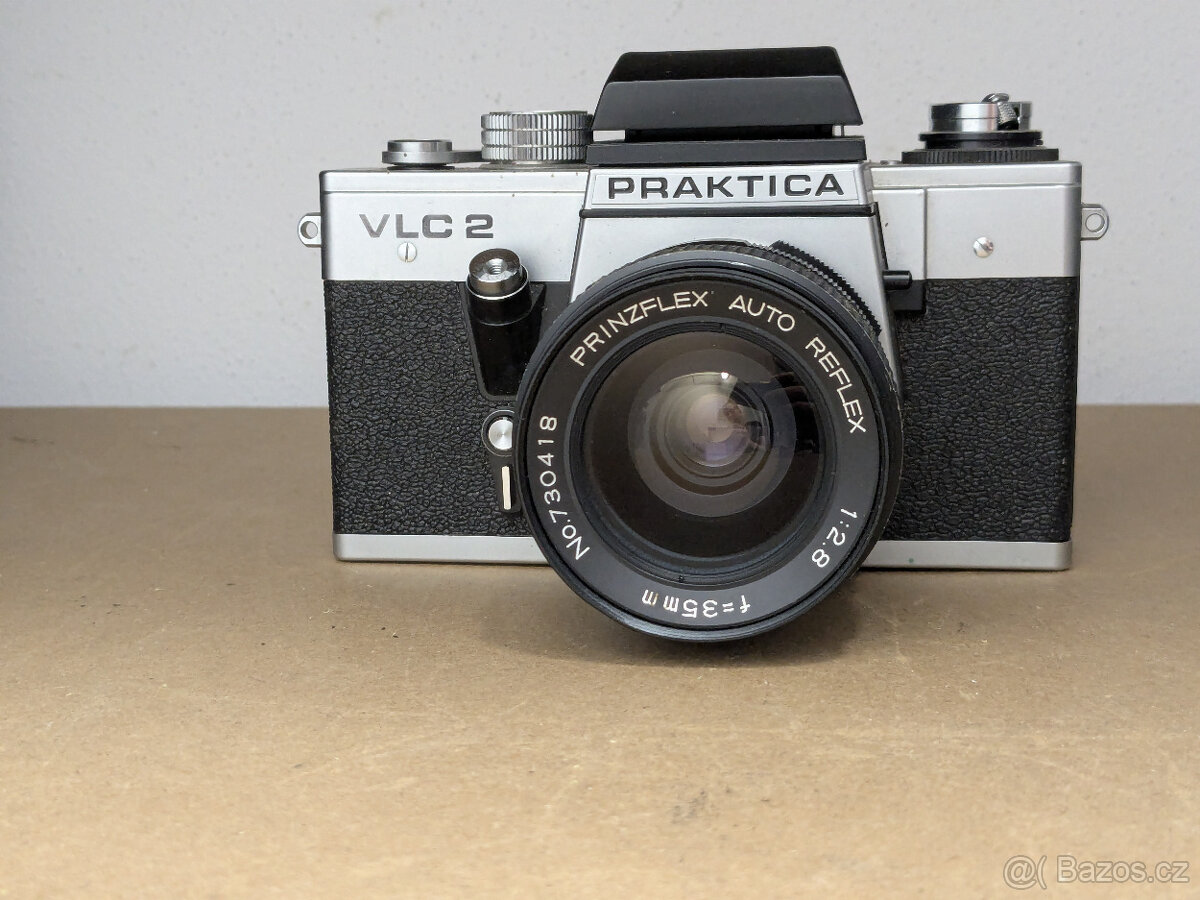 Objektiv Prinzflex auto reflex 35mm 2.8 , Practica VLC2