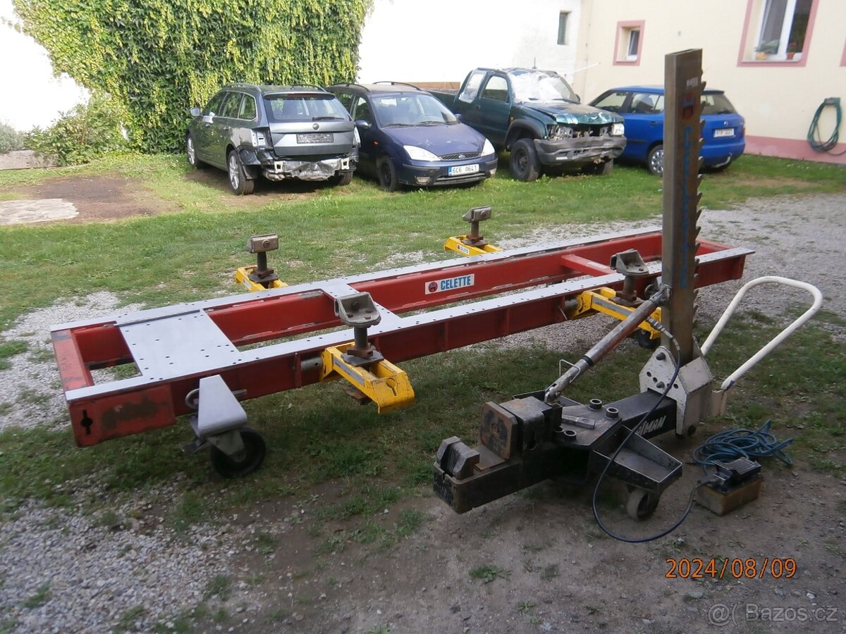 rovnací rám Celette M8S + dozer Caiman