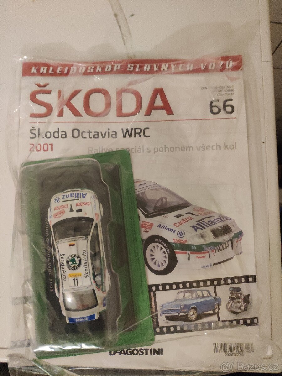 Deagostini kaleidoskop Škoda Octavia WRC (Ne abrex)