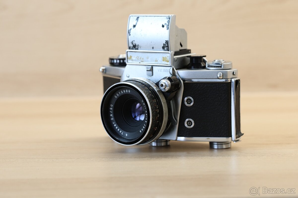 PRODÁNO - ELBAFLEX VX 1000 + Carl Zeiss Jena Tessar 2.8/50