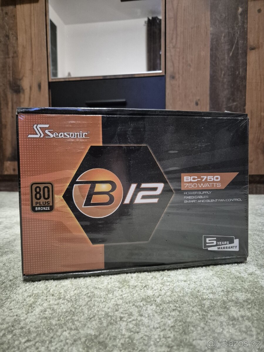 Počítačový zdroj Seasonic BC-750 Bronze