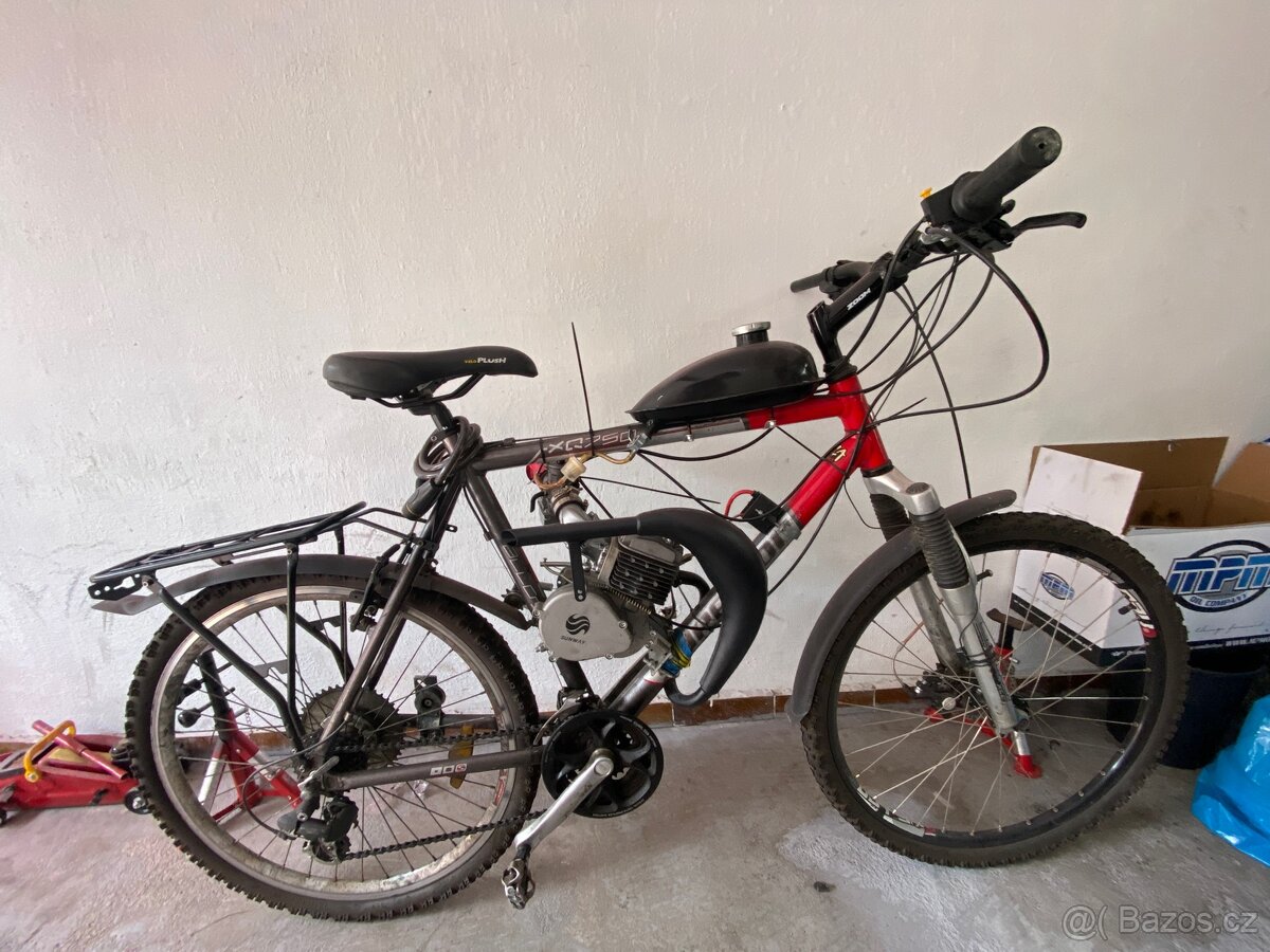 Motokolo 50ccm 2T max rychlost 35km/h