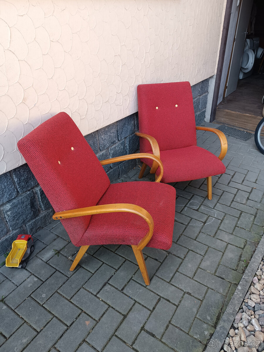 Retro křesla - Šmídek