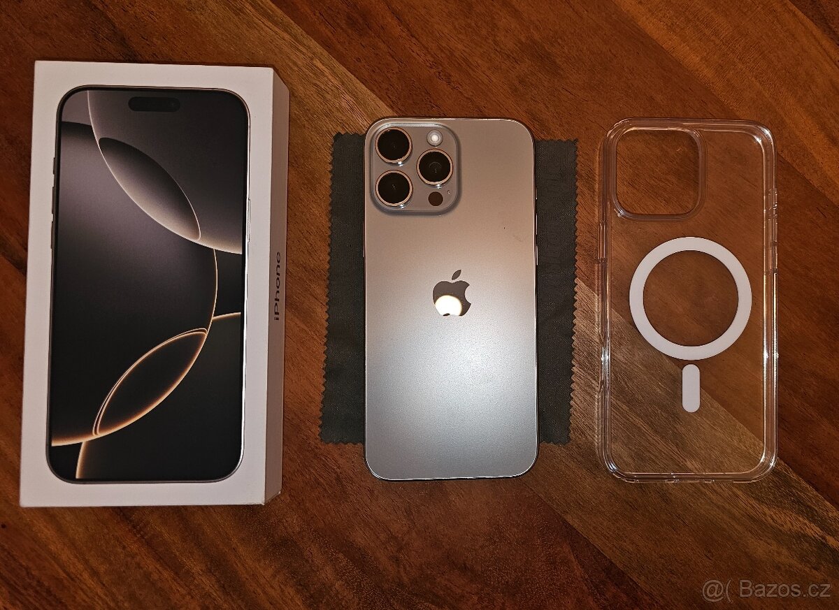 iphone 16 pro max 512gb 100% baterie