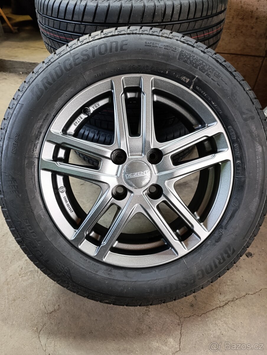 Disky DEZENT TZ GRAPHITE 15" 4X108 FORD