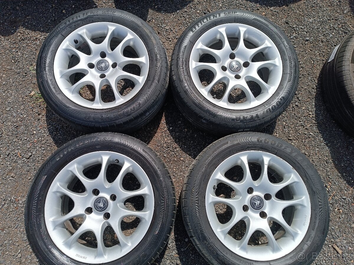 CITROEN 7,5Jx16 ET16-4x108 PNEU 215/55/16 GOODYEAR