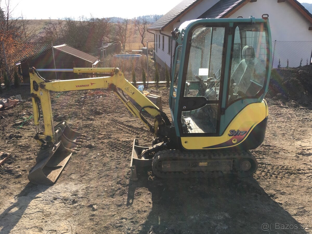 Prodam minibagr Yanmar sv17