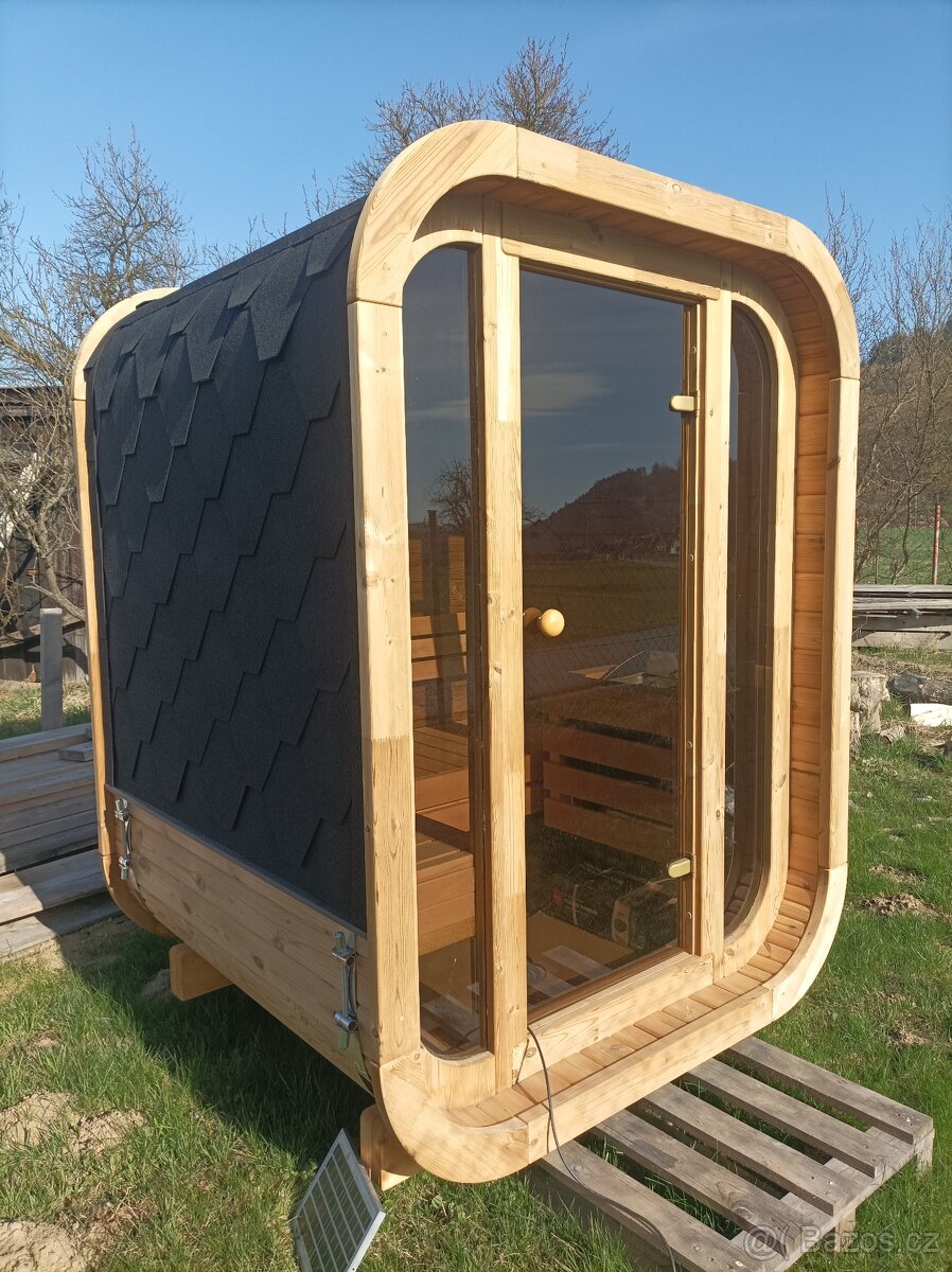 Sauna Marivox, venkovní finská sauna, SKLADEM