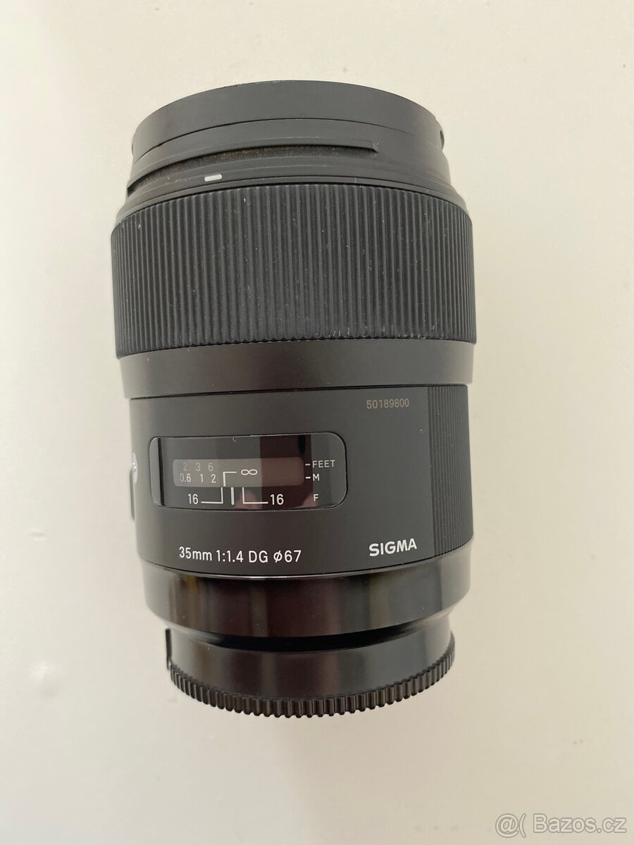 Sigma 35 mm f1,4 ART pro Sony E