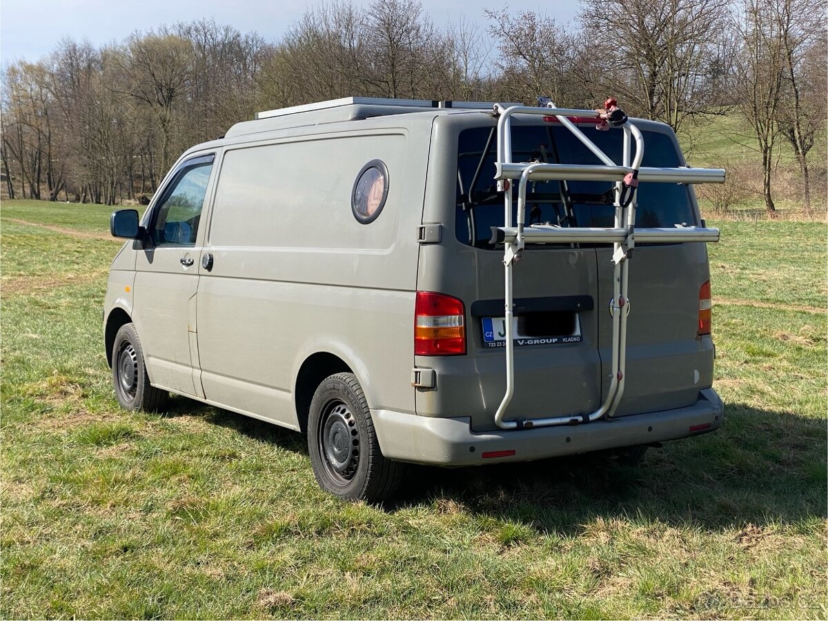 vw transporter obytňak