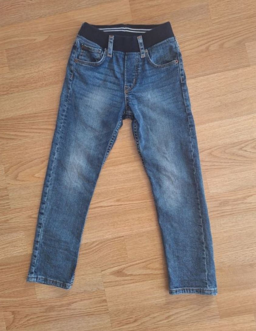 Dětské džíny / rifle H&M, pružný pas, vel. 116