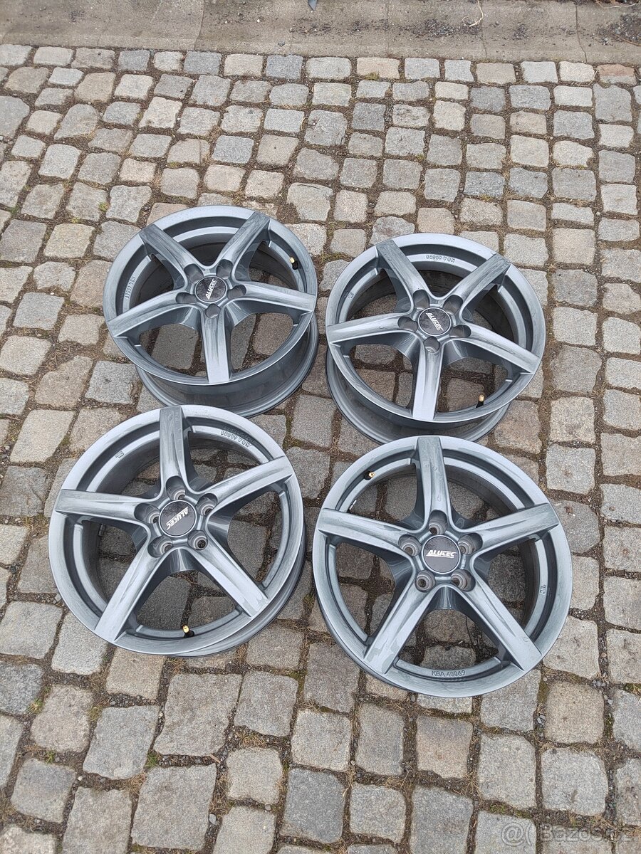 Prodám zánovní alu 16 Alutec Germany 5x100 ET 39