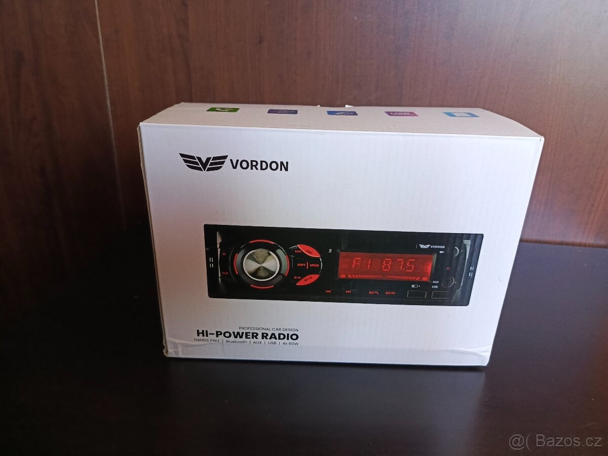 Autorádio Vordon HT-175BT Arizona.
