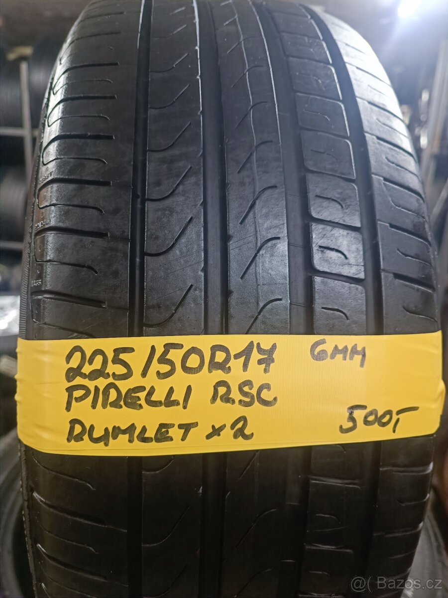 225/50r17 letní Pirelli