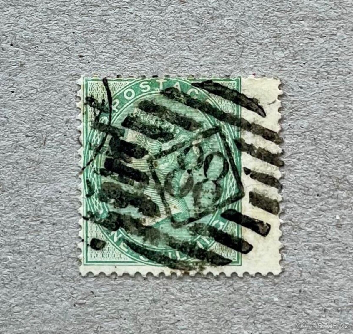 Známka Anglie 1856, Viktorie, kat. 350£