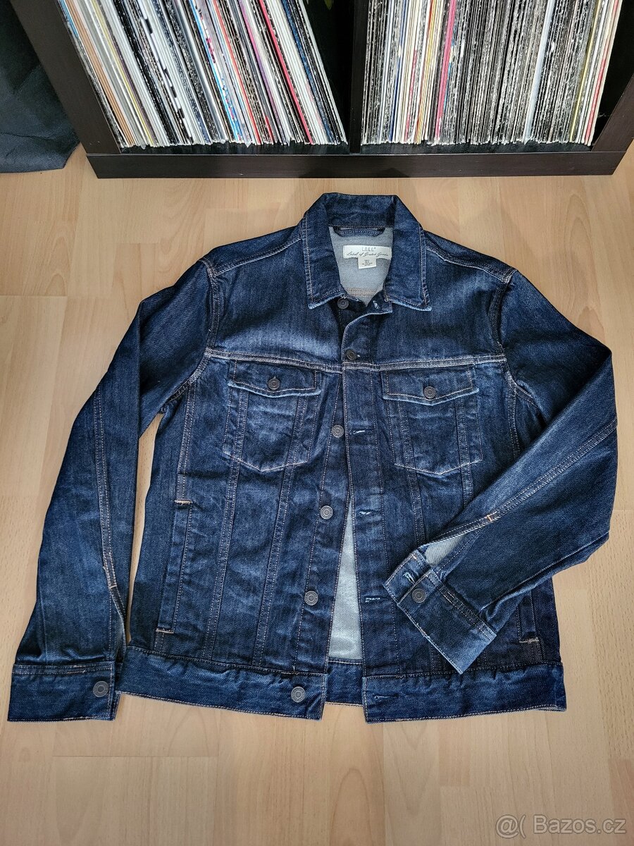 H&M - Džínová bunda, pánská.