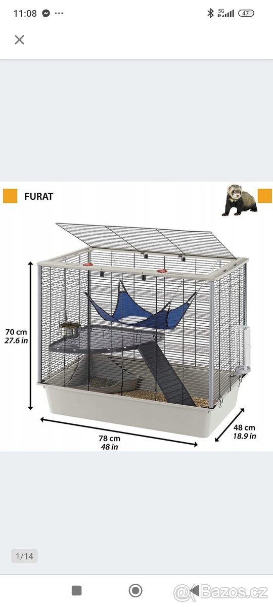 Klec furet Ferplast